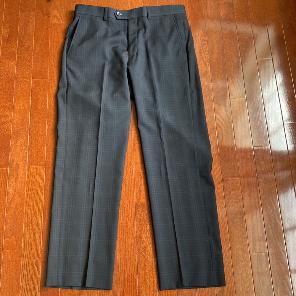 Zanetti Blue Window Pane Suit - Picture 9 of 16
